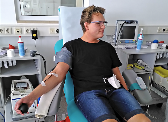 Blutspende am S&uuml;dharzklinikum (Foto: nnz-Archiv)
