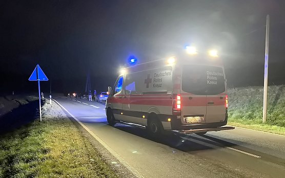 Ungew&ouml;hnlicher Unfall mit betrunkenem Fu&szlig;g&auml;nger (Foto: S. Dietzel)