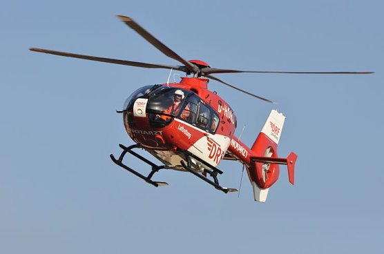 Christoph 37 in der Luft (Foto: DRF Luftrettung) Christoph 37 in der Luft (Foto: DRF Luftrettung)