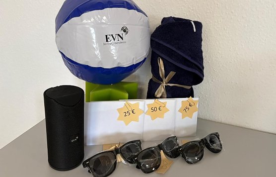 Gewinne aus dem Quiz (Foto: Stadtwerke)