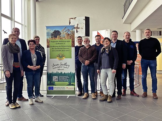 Der neue Fachbeirat der RAG S&uuml;dharz (Foto: Pressestelle Landratsamt)