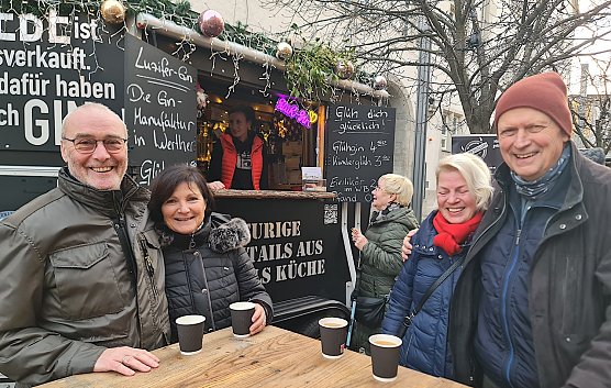 Nordh&auml;user Weihnachtsmarkt mit frohen Gesichtern (Foto: C.Wilhelm)