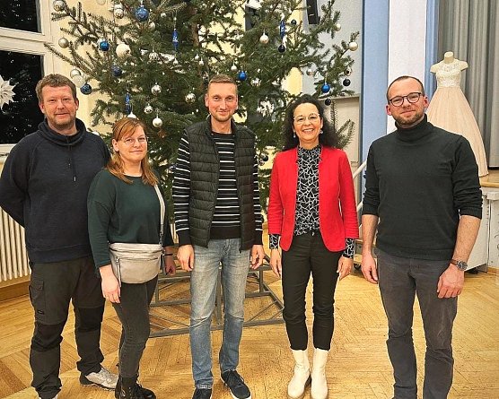  v.l.n.r. Vorstand des F&ouml;rdervereins: Alexander Tritt, Melanie Tritt, Kevin Seifert, Vera Angelstein, Thomas Kr&uuml;ger, Birgit Pickert (fehlt) (Foto: K.Seifert)