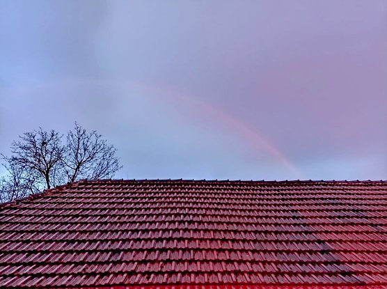 Regenbogen in Sondershausen (Foto: Thomas Leipold)