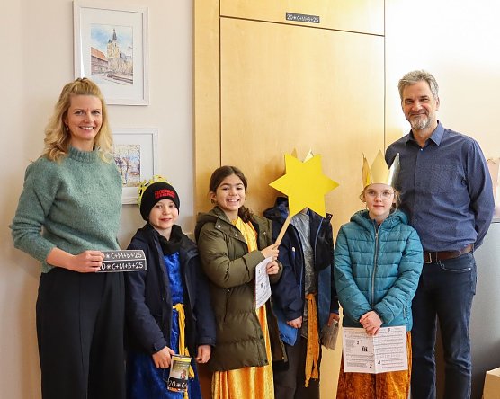 Sternsinger im Rathaus (Foto: Stadt Nordhausen) Sternsinger im Rathaus (Foto: Stadt Nordhausen)