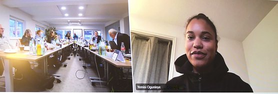 Olympiasiegerin von Paris 2024 Yemisi Ogunleye (Foto: Eva Maria Wiegand) Olympiasiegerin von Paris 2024 Yemisi Ogunleye (Foto: Eva Maria Wiegand)