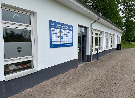 SV Gl&uuml;ckauf Bleicherode e.V. - Austausch der Fenster im Vereinsheim (Foto: LRA Nordhausen)