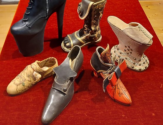 Die Geschichte des Schuhs im Nordhäuser Tabakspeicher (Foto: Stadtverwaltung Nordhausen) Die Geschichte des Schuhs im Nordhäuser Tabakspeicher (Foto: Stadtverwaltung Nordhausen)