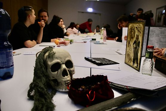 Rollenspielabend in der Stadtbibliothek (Foto: agl) Rollenspielabend in der Stadtbibliothek (Foto: agl)