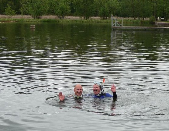 Angebadet (Foto: privat)
