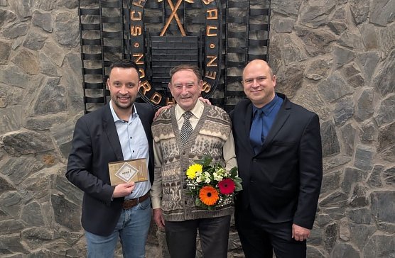 Ren&eacute; Fullmann, Dr. Werner Greiner und Henry Pasenow (Foto: L.K&ouml;nig)