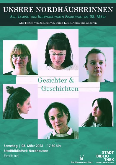 Unsere Nordhäuserinnen (Foto: Stadt Nordhausen) Unsere Nordhäuserinnen (Foto: Stadt Nordhausen)