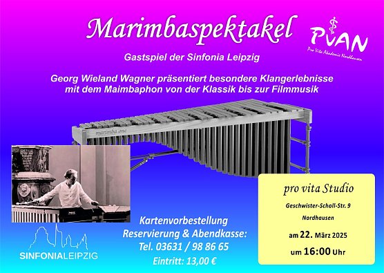 Marimbaspektakel an der pro vita (Foto: pro Vita)