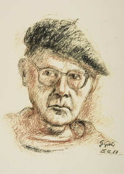 G&uuml;nther Groh im Selbstportr&auml;t (Foto: Stadt Nordhausen)