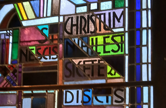 Thorn-Prikker in der Ilfelder Krypta (Ausschnitt) (Foto: T.Sch&auml;fer)