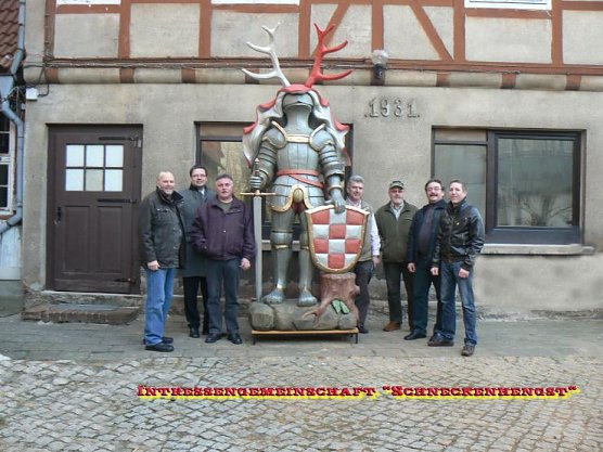 Modell des Schneckenhengstes (Foto: Interessengemeinschaft Schneckenhengst)