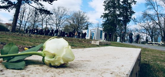 Er&ouml;ffnung des neu gestalteten Nordh&auml;user Ehrenfriedhofs am 07. April 2025 (Foto: agl)