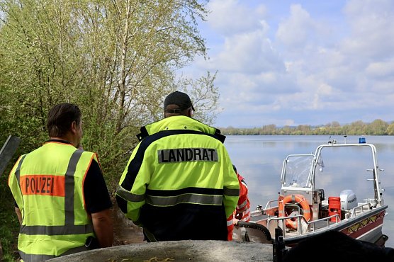 Der Einsatz am Möwensee ging am Wochenende tragisch aus (Foto: Pressestelle Landratsamt) Der Einsatz am Möwensee ging am Wochenende tragisch aus (Foto: Pressestelle Landratsamt)