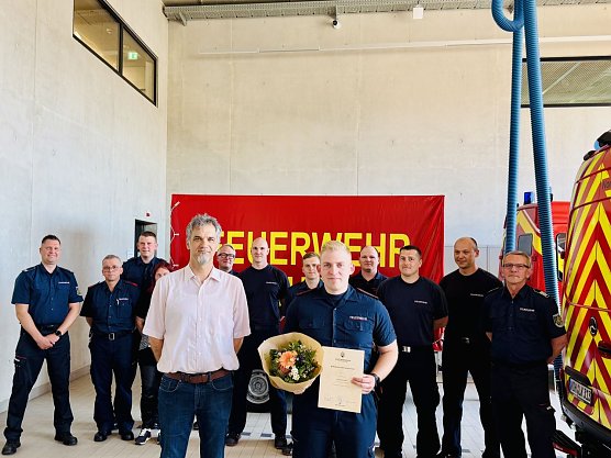 Ren&eacute; Schwarzbach ist nun Beamter auf Lebenszeit (Foto: Stadt Nordhausen)