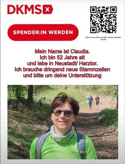 Spendenaufruf  (Foto: Jens Steiner)