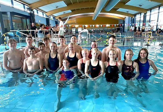 Das Nordh&auml;user Team beim Landesfinale (Foto: K.Schanz)