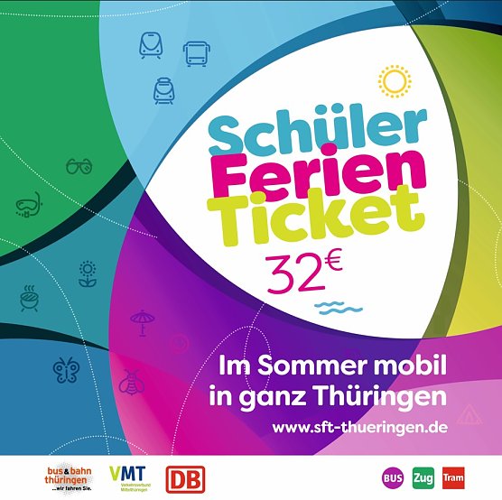 Schülerferienticket (Foto: Verkehrsbetriebe Nordhausen) Schülerferienticket (Foto: Verkehrsbetriebe Nordhausen)