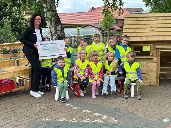 Große Freude bei den kleinen Knirpsen (Foto: Katharina Gürtler ) Große Freude bei den kleinen Knirpsen (Foto: Katharina Gürtler )