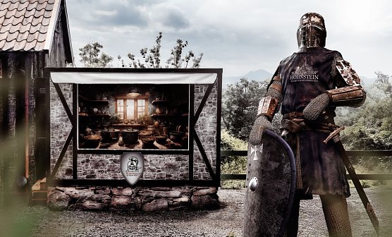 Neue Attraktion auf der Burgruine Hohenstein (Foto: NUV)