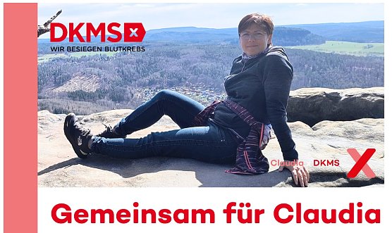 Claudia aus Harztor sucht nach einem passendem Knochemarksspender (Foto: privat)