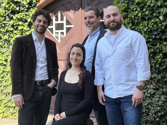 Zur Musicalnacht singen Julian Gaudiano, Thomas Kohl, Yuval Oren und Florian Tavic (Foto: Echte Nordh&auml;user Traditionsbrennerei)