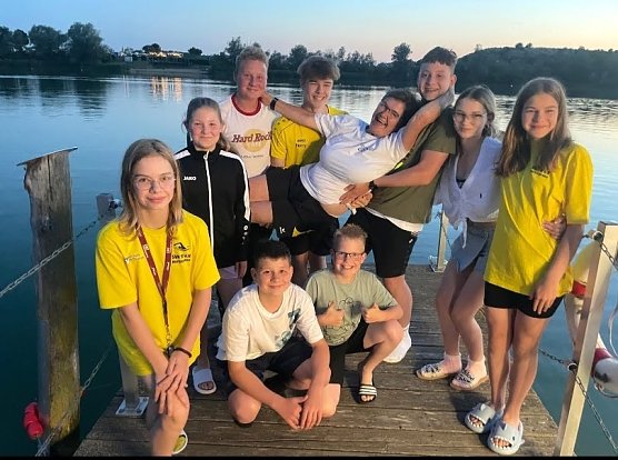 Abendliches Mannschaftsbild in Erfurt (Foto: K.Berndt)