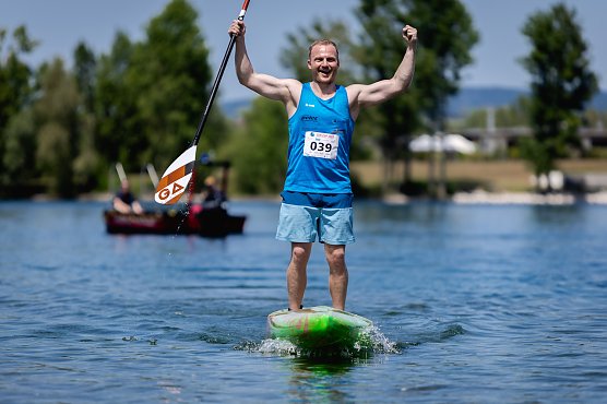 Champion Christoph Keil ist auch Vereinsvorsitzender der SUP Piraten (Foto: S.Ritscher)