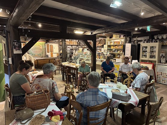 Spinnkreis im Tabakspeicher (Foto: Stadtverwaltung Nordhausen) Spinnkreis im Tabakspeicher (Foto: Stadtverwaltung Nordhausen)