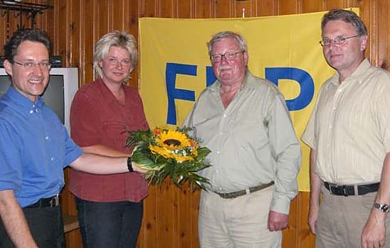 Vorstand und Graulanten (Foto: fdp)