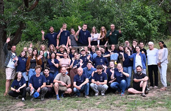 Fr&ouml;hlicher Auftakt ins handwerkercmp (Foto: G. Scholz)