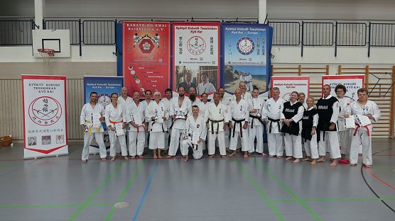 Die Teilnehmer hatten 26 Trainingseinheiten in vier Tagen zu absolvieren (Foto: Karate Do Kwai)