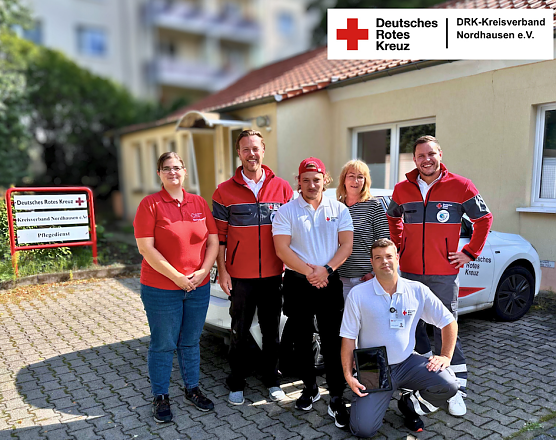 Das Nordhäuser DRK wirbt um neue Mitglieder (Foto: DRK) Das Nordhäuser DRK wirbt um neue Mitglieder (Foto: DRK)