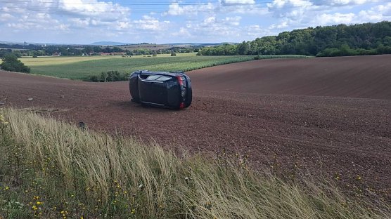 Unfall bei Werther (Foto: S. Dietzel)
