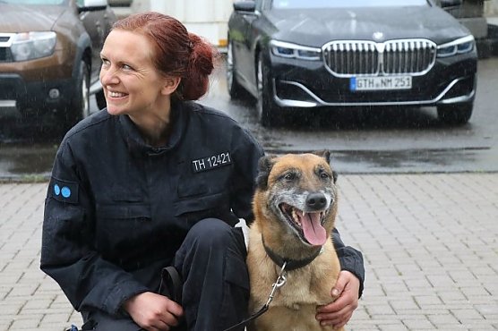 Auch die Hundestaffel der Polizei ist kommende Woche mit dabei (Foto: nnz-Archiv)