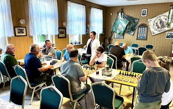 Training beim Bleicher&ouml;der Schachclub (Foto: Peter P. Wojczyk)