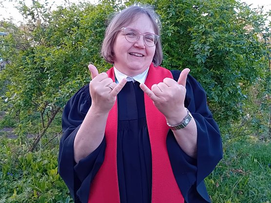 Geh&ouml;rlosen-Seelsorgerin Cornelia Georg  (Foto: Evangelischer Kirchenkreis S&uuml;dharz)