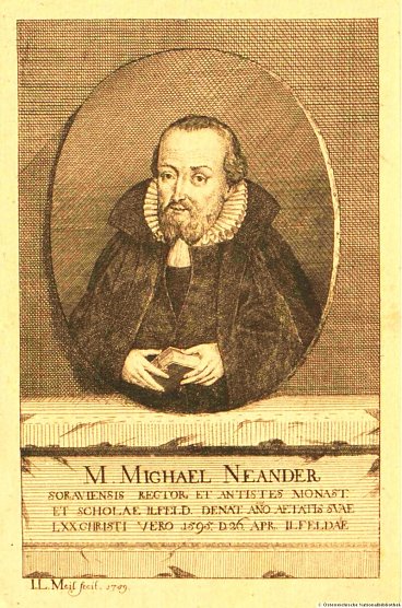 Michael Neander im Stich von Johann Ludwig Meil (Foto: Tim Sch&auml;fer)