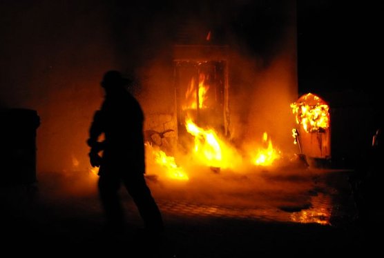 Brand in Sollstedt (Foto: privat)