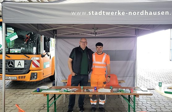 Erfolgreiche Jobmesse in den Nordhäuser Stadtwerken (Foto: Stadtwerke Nordhausen) Erfolgreiche Jobmesse in den Nordhäuser Stadtwerken (Foto: Stadtwerke Nordhausen)