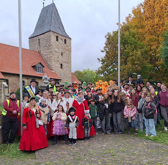 Zur Kirmes wurde in Obergebra ordentlich gefeiert (Foto: Sophia Schm&uuml;cking)