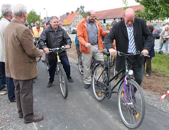 Testfahrt (Foto: J. Piper)