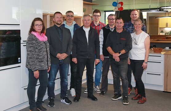 Das Team von K&uuml;che und Co., Michael Schaefer 2. von links (Foto: privat)