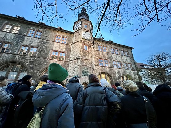Gedenkveranstaltung in Nordhausen (Foto: Stadt Nordhausen) Gedenkveranstaltung in Nordhausen (Foto: Stadt Nordhausen)