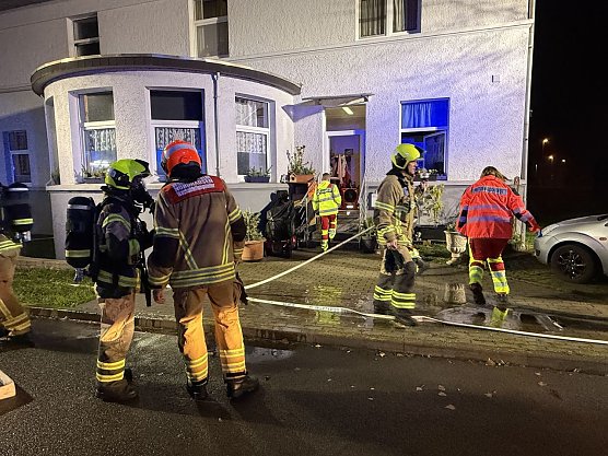 Wohnungsbrand in Nordhausen (Foto: S. Dietzel) Wohnungsbrand in Nordhausen (Foto: S. Dietzel)