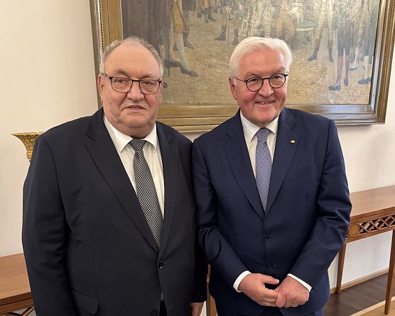 Egon Primas beim Bundespr&auml;sidenten (Foto: E.Primas)